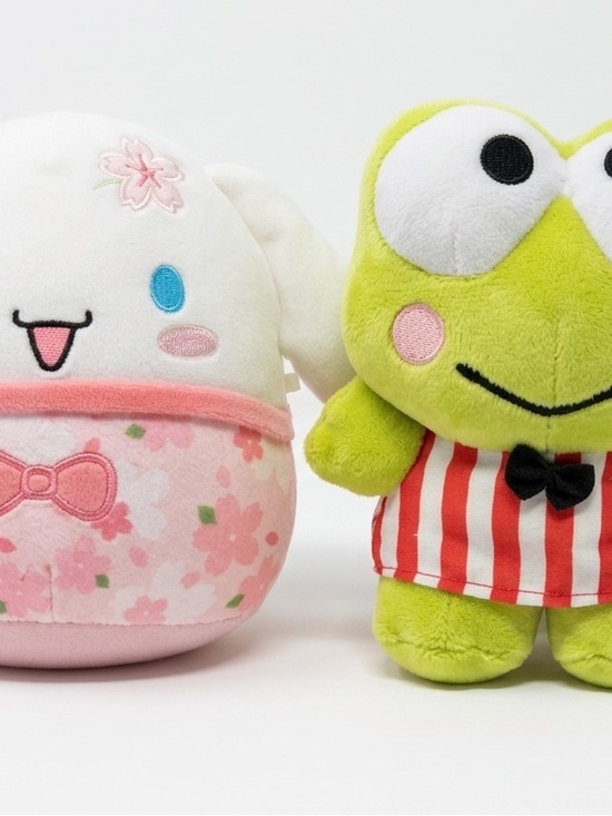 Other - Green Plush Frog Soft Toy - Kids Plush Toy